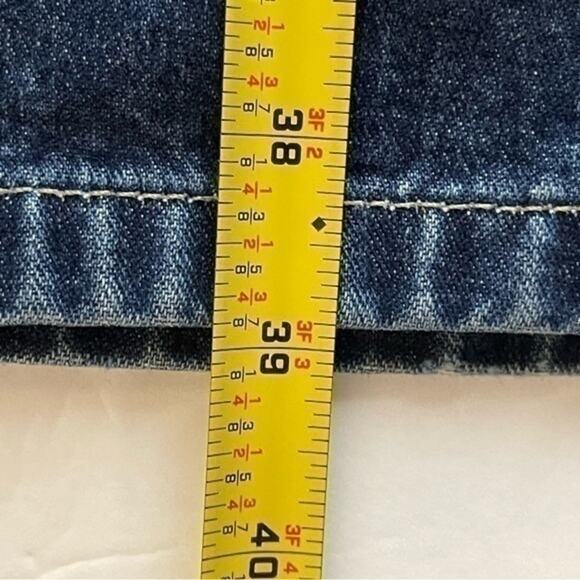 Tommy Jeans 100% Cotton Button Fly Boho Hippie Straight Leg Jeans Size 5 - Picture 11 of 11